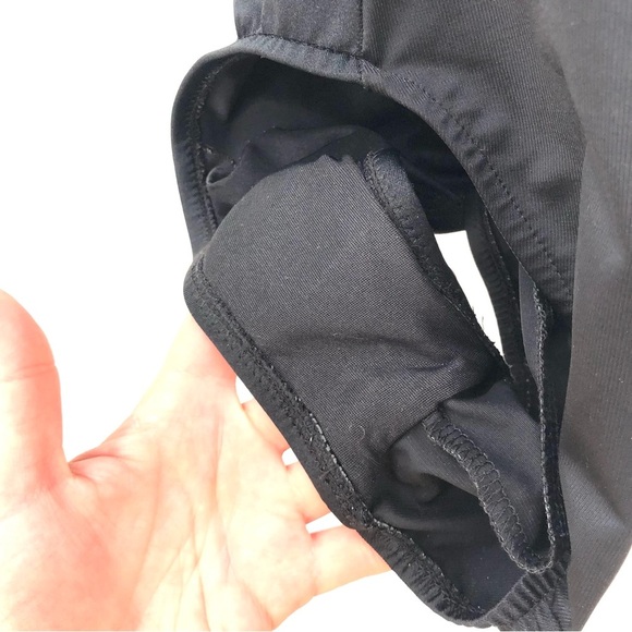 MIRACLESUIT High Scoop Neck Striped One Piece Swimsuit Black White Open Back 12 - Picture 8 of 9